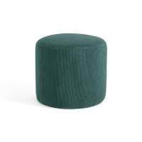 Пуф Из вельвета Smon единый размер зеленый LA REDOUTE INTERIEURS  фото, kupilegko.ru